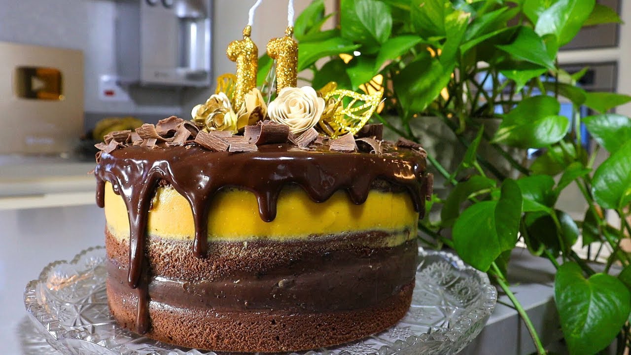 BOLO DE CHOCOLATE COM MARACUJÁ | MOLHADINHO E FOFINHO