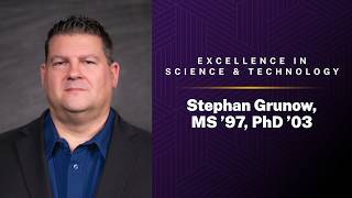 2026 Excellence Awards – Stephan Grunow, MS ’97, PhD ’03