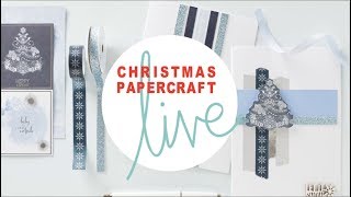 Christmas Papercraft Live! Intŗicut Die Cutting