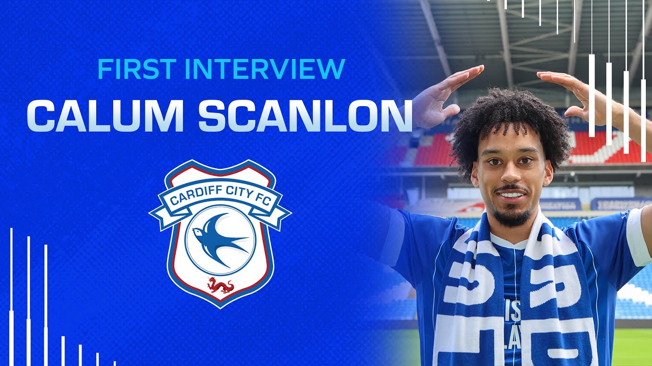 FIRST INTERVIEW | CALUM SCANLON JOINS THE BLUEBIRDS ON LOAN - YouTube