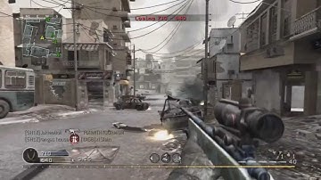 MattuZz japan killcam ;) No-Scope game ending kill! TROLLING Cod4
