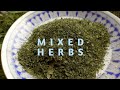 Homemade mixed herbs  mixed herbs  how to make mixed herbs at home  easy homemade mix herbs 