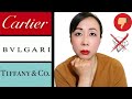 MY LEAST FAVORITE & WORST LUXURY FINE JEWELRY PIECES IN MY COLLECTION | Cartier, Bulgari, Tiffany