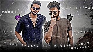 FUKRA INSAAN X ELVISH YADAV | VIDEO EDIT 😈 | SOLO EDITZ