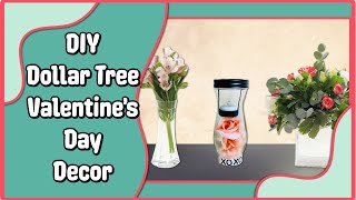 💖 Dollar Tree DIY Valentines Day Decor | Home Decor Crafts | Simple Cheap Easy DIYs