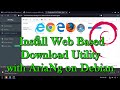 Install Web Based Download Utility with AriaNg on Debian/Ubuntu