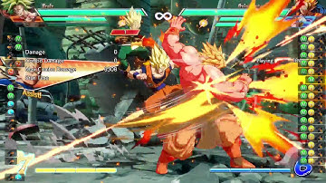 DBFZ: Broly Vanish Safe Grab Setup with Vegeta