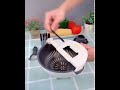 9 in 1 Multi functional Vegetable Cutter Drain Basket Magic Rotate Portable Slicer Chopper Peeler