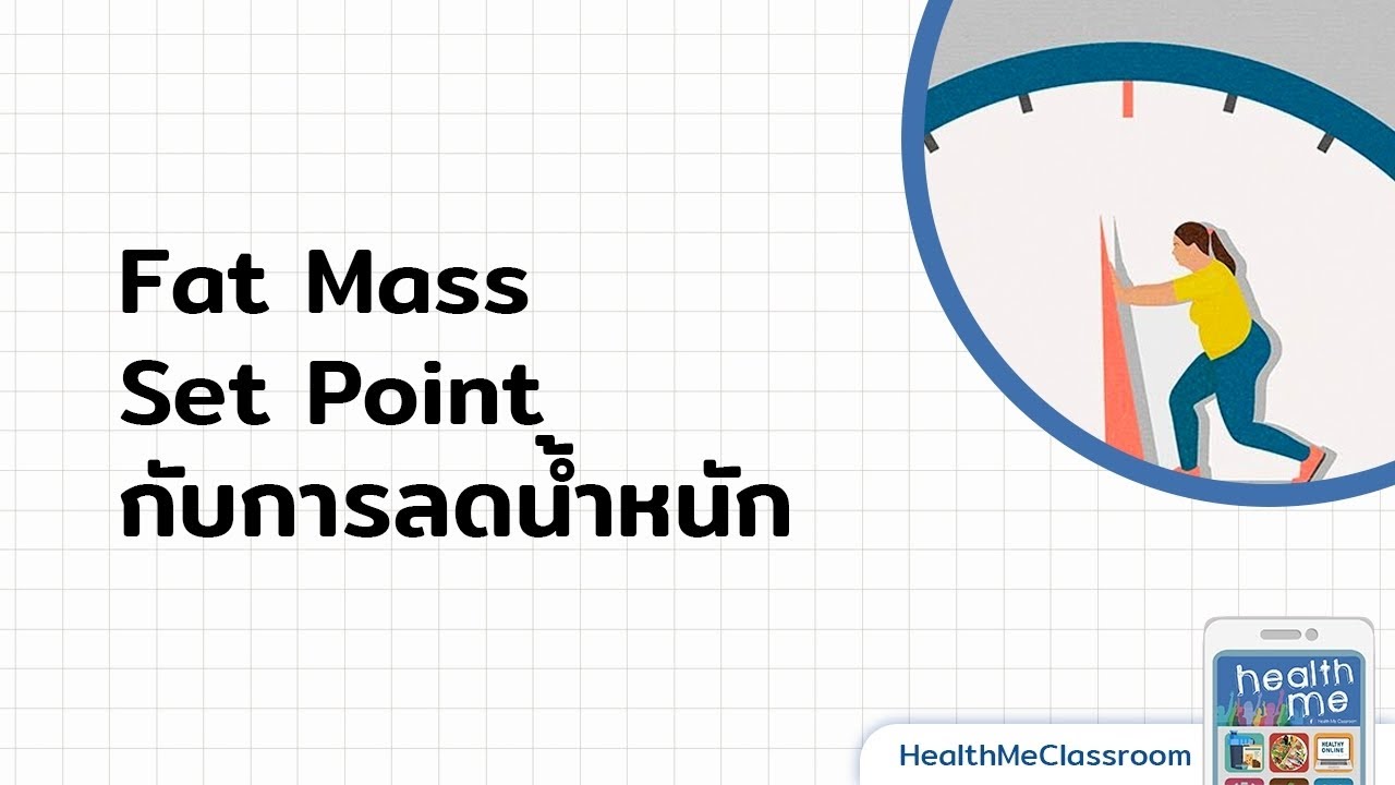 [สรุปใน1Slide] EP.27 Fat Mass Set Point กับการลดน้ำหนัก - YouTube