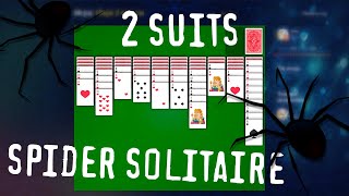 Spider solitaire 2 suits on GameZZ Online 🕸 screenshot 5