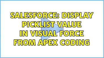 Salesforce: Display picklist value in Visual force from Apex coding (3 Solutions!!)