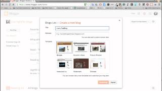 Creating a Reading Blog with Blogger.com screenshot 4