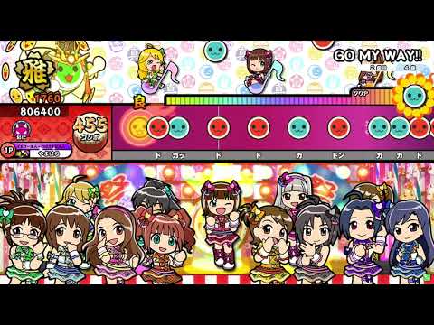 【太鼓の達人 ニジイロver.】GO MY WAY!!（キャプチャー）