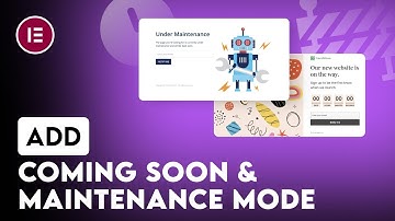 How to Add Coming Soon & Maintenance Mode Page in Elementor, Gutenberg & Bricks (FREE Templates)