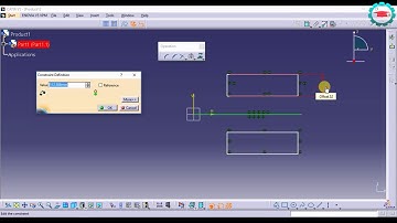 28. Mirror and Symmetry- CATIA Sketcher