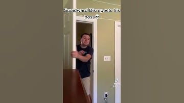 SpongeBob and mr Krabs beats up squidward