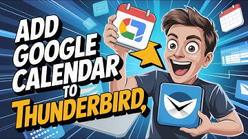 How to add Google Calendar to Thunderbird Email