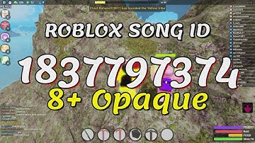 8+ Opaque Roblox Song IDs/Codes