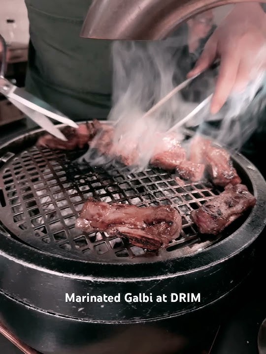 Marinated Galbi at DRIM, Mandarin Gallery 🇸🇬 #singaporefoodie #restaurantsingapore #kbbq #galbi