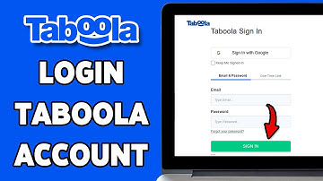 How To Login Taboola Account 2025 | Sign In To Access Your Taboola Advertising Dashboard
