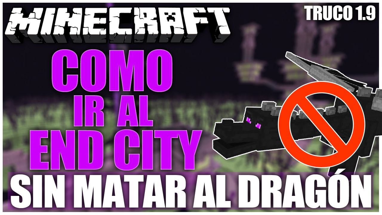 Como Llegar Al Dragon En Minecraft