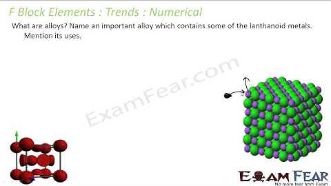 Chemistry D & F Block Elements part 33 Compare Lanthanoids & actinoids CBSE class 12 XII