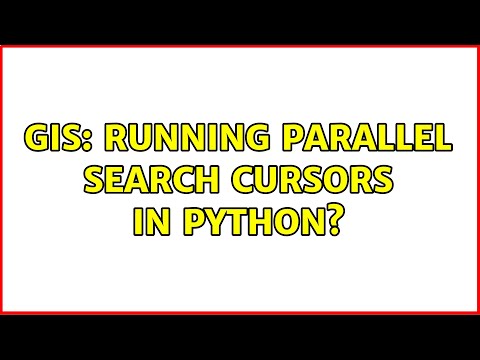 GIS: Running parallel