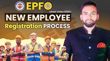 PF New Employee Registration Process Online 2025 ✨| How to Add New Employee In Epfo | EPF EMPLOYEE