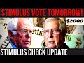 YES! $2000 Third Stimulus Check Update: "House Vote Tomorrow" | IRS Garnishing Checks