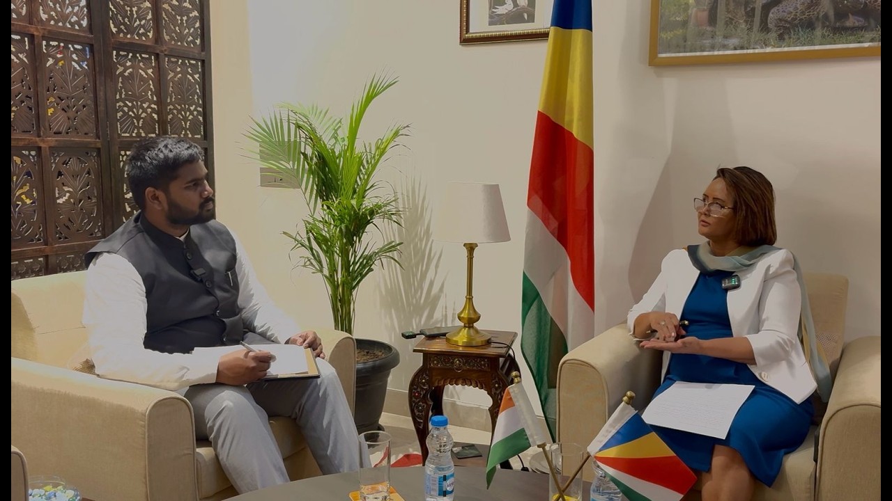 THE WORLD ECHOES - Featuring H.E. Harisoa Lalatiana Accouche and Hosted by Mr. Vanchinathan Y