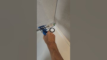 Silicone Sealant Application is so satisfying! #masticman #silicone #diy