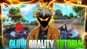 FREE FIRE 4K QUALITY 😱 TUTORIAL 😎 | AND HIGH QUALITY IN Capcut |