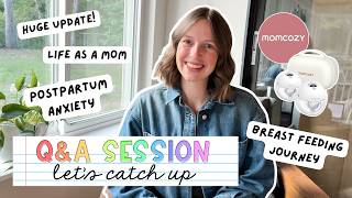 Q&A | huge update, mom life, Momcozy M5 Smart