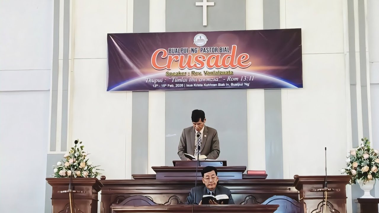 Rev. Vanlalzuata Sermon 'Muhil thawhharh hun a ni'