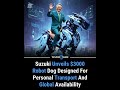 Riding The Robot Dog to School. #shortvideo