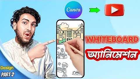 whiteboard animation video in canva | canva design part 2 | Saif Techno Studio !!