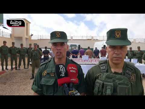 سعيدة الدرك الوطني بسيدي أحمد يوقف 12 شخص و يحجز أكثر من 37 الف قرص مهلوس و اكثر من 2 مليار سنتيم 