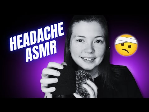 🖤⚪ASMR Mic Scratching for Headaches & Migraines | Monochrome Series