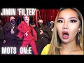 THAT CROTCH GRAB?! 😱 JIMIN 'FILTER' MOTS ON:E SONG & LIVE | REACTION/REVIEW