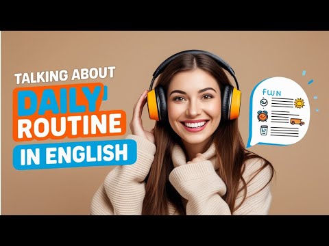 Talking About Daily Routine in English | Everyday English Listening ...