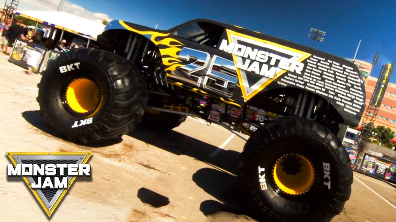 monster jam 25th anniversary