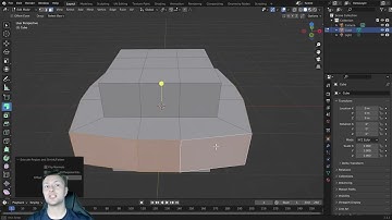 Blender Tutorial - The Various Ways That We Can Extrude Faces In Blender