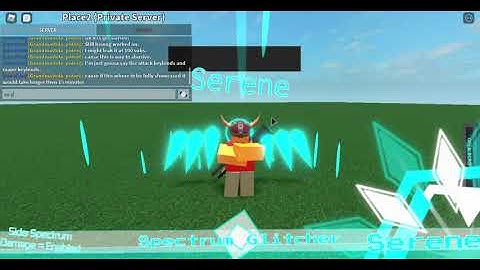 ROBLOX script showcase: Star the glitcher (Edited fixed spectrum glitcher)