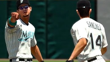 Miami Marlins vs New York Mets FULL GAME | Major League Baseball 2K11 AI Simulation