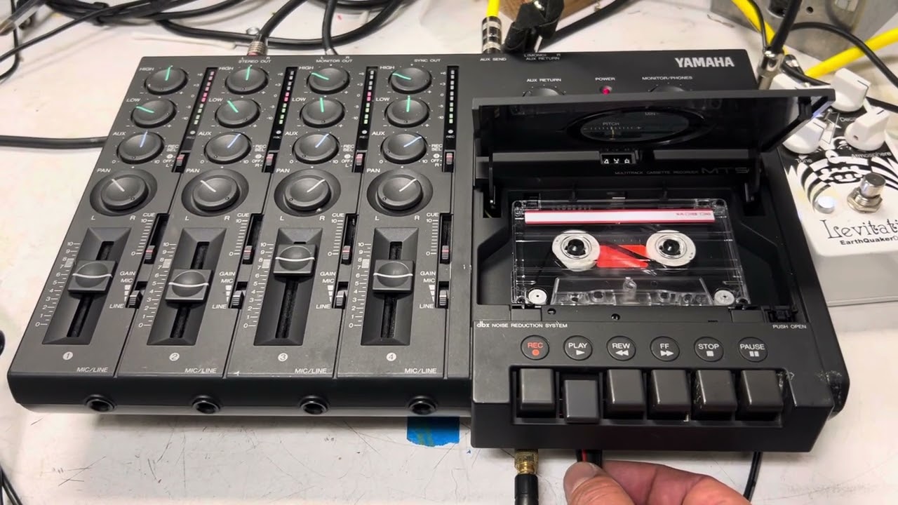 Endless Tape Loop with Yamaha MT-50 4-Track Cassette