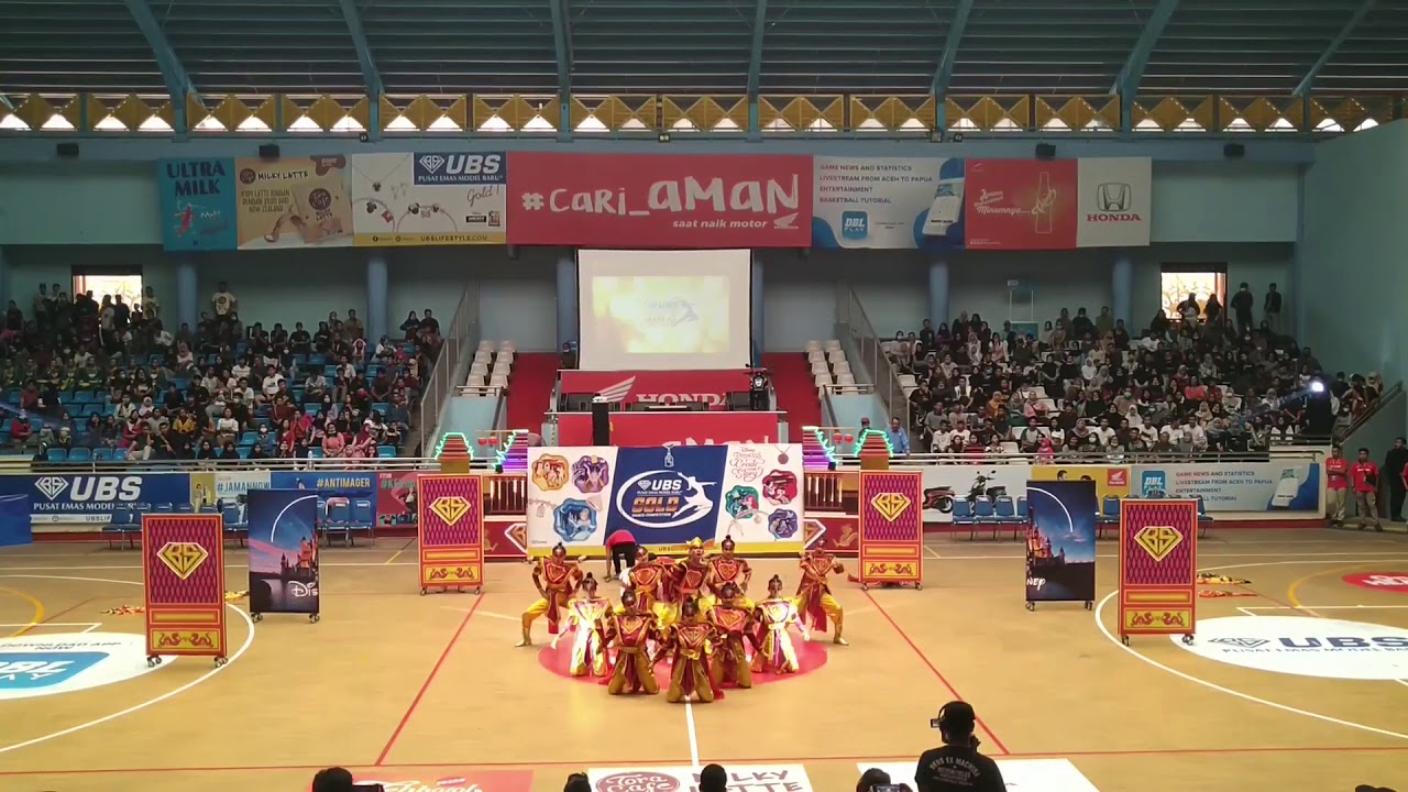 1st Place - UBS Gold Dance Competition 2019 || Honda DBL Jambi Series-AllBestCrew ||SMA Unggul Sakti