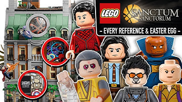 EVERY REFERENCE & EASTER EGG in the LEGO Sanctum Sanctorum