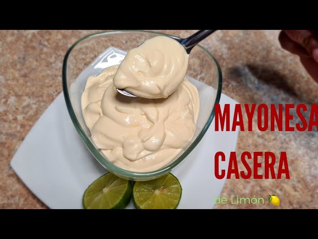 Mayonesa con Limon