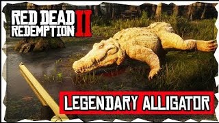 Red Dead Redemption 2 | Legenday Alligator Hunt | ΤΙ ΘΗΡΙΟ ΗΤΑΝ ΑΥΤΟ?