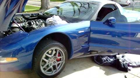 Corvette Z06 Exhaust Open Header